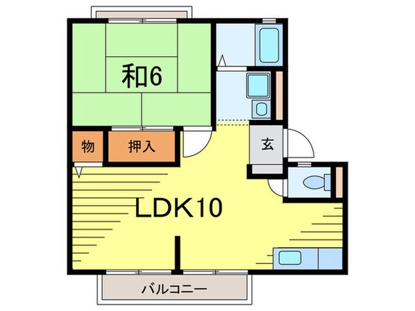 シャトルＭの物件間取画像